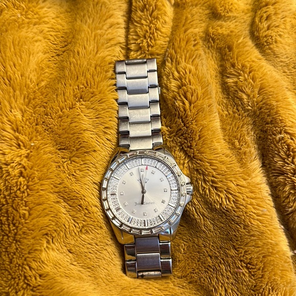 Juicy Couture Accessories - EUC- Juicy Couture Vintage Stainless Steel Silver Watch